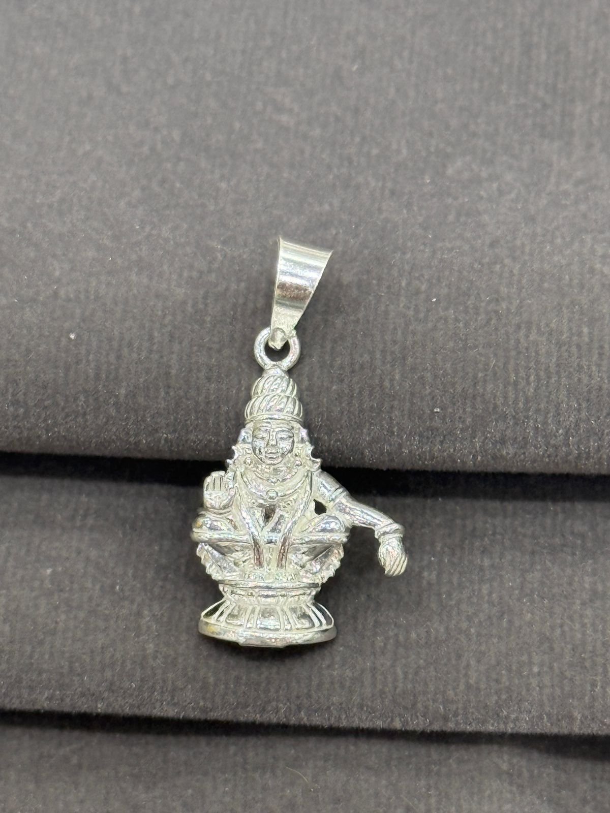  92.5 Silver Lord Ayyappan Pendant